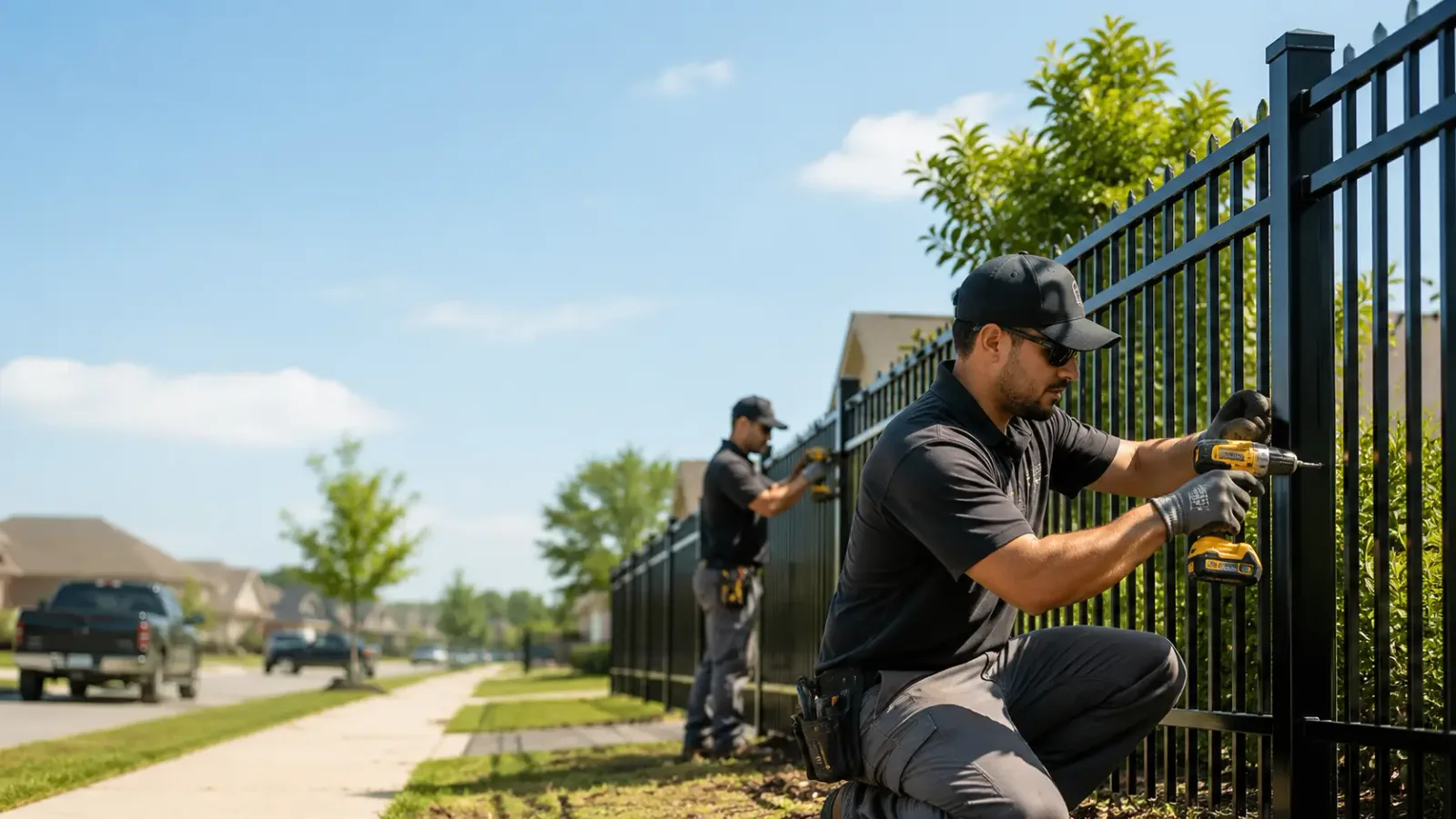 Metal Fence Installation in Jolley, IA